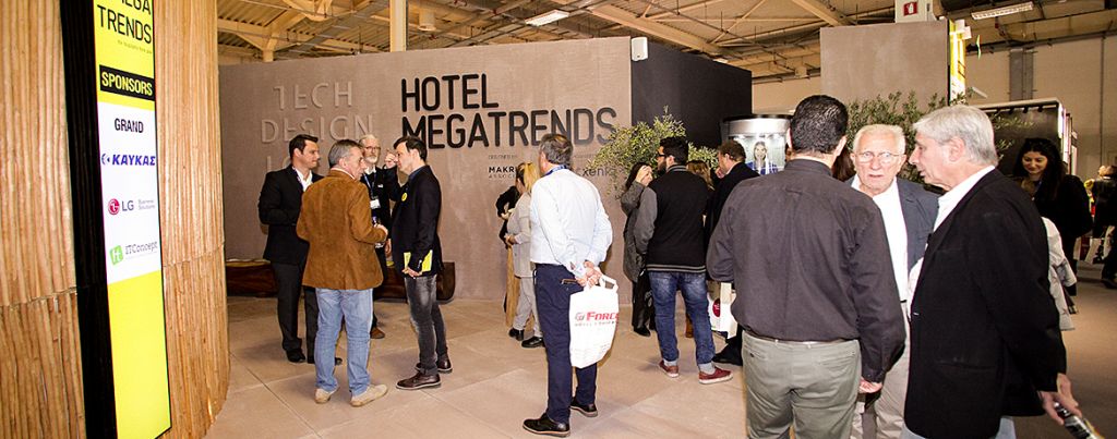 Το καινοτόμο project HOTEL MEGATRENDS, «μύησε» τους επισκέπτες της έκθεσης στον συναρπαστικό κόσμο της «εξελιγμένης ξενοδοχειακής εμπειρίας» ενώ οι ξεναγήσεις που πραγματοποιήθηκαν και τις τρεις ημέρες έκλεψαν τις εντυπώσεις!