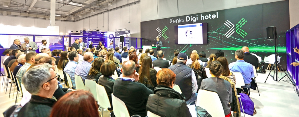 Xenia Digi Hotel, the leading event for digital technologies and e-marketing in the hotel industry that took place during the Xenia 2018 trade show and hosted daily presentations from leading Greek and international experts, has had a successful run.