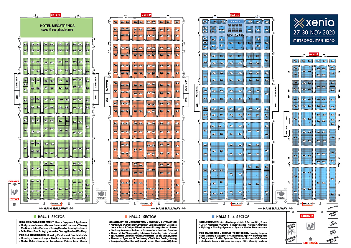 XENIA_4WEB_eng Exhibition Floor Plan XENIA_4WEB_eng Exhibition Floor Plan