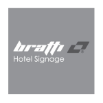 BRATTI HOTEL SIGNAGE